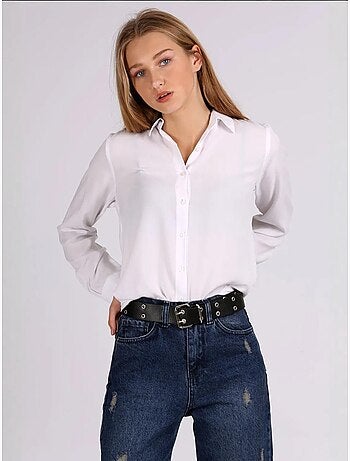 Camisa abotonada con cuello de camisa bdart