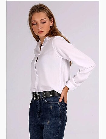 Camisa abotonada con cuello de camisa bdart