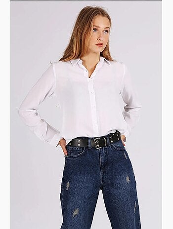 Camisa abotonada con cuello de camisa bdart