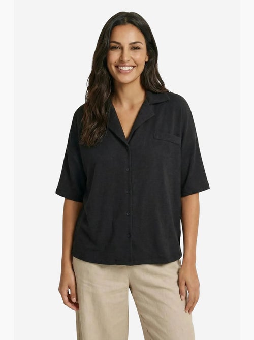 Camisa abotonada de corte relajado my fashion - Kiabi