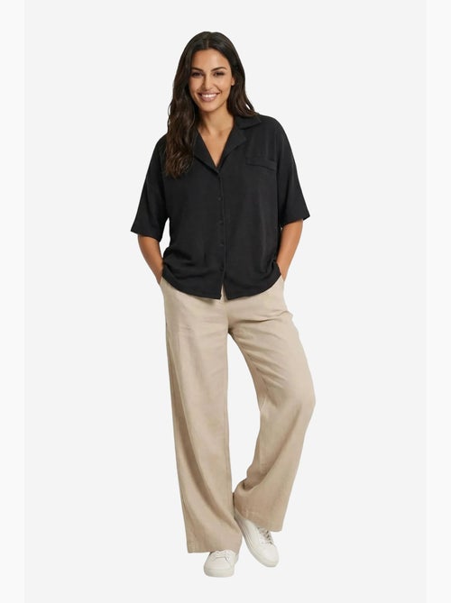 Camisa abotonada de corte relajado my fashion - Kiabi