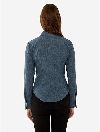 Camisa ajustada abotonada a cuadros hiccup