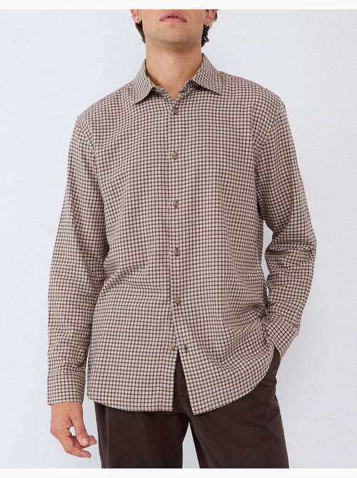 Camisa ajustada con patrón, mo fashion - Kiabi