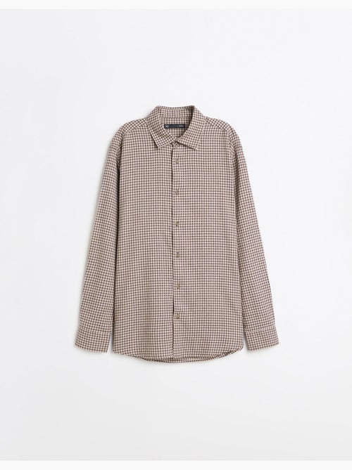 Camisa ajustada con patrón, mo fashion - Kiabi