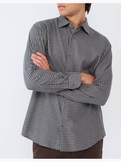 Camisa ajustada con patrón, mo fashion - Kiabi