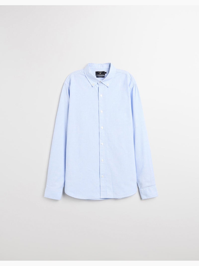 Camisa ajustada, MO Fashion Azul - Kiabi