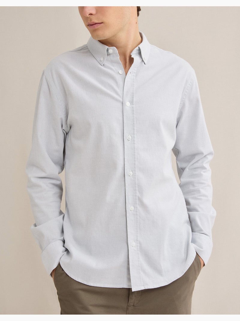 Camisa ajustada, MO Fashion Verde - Kiabi