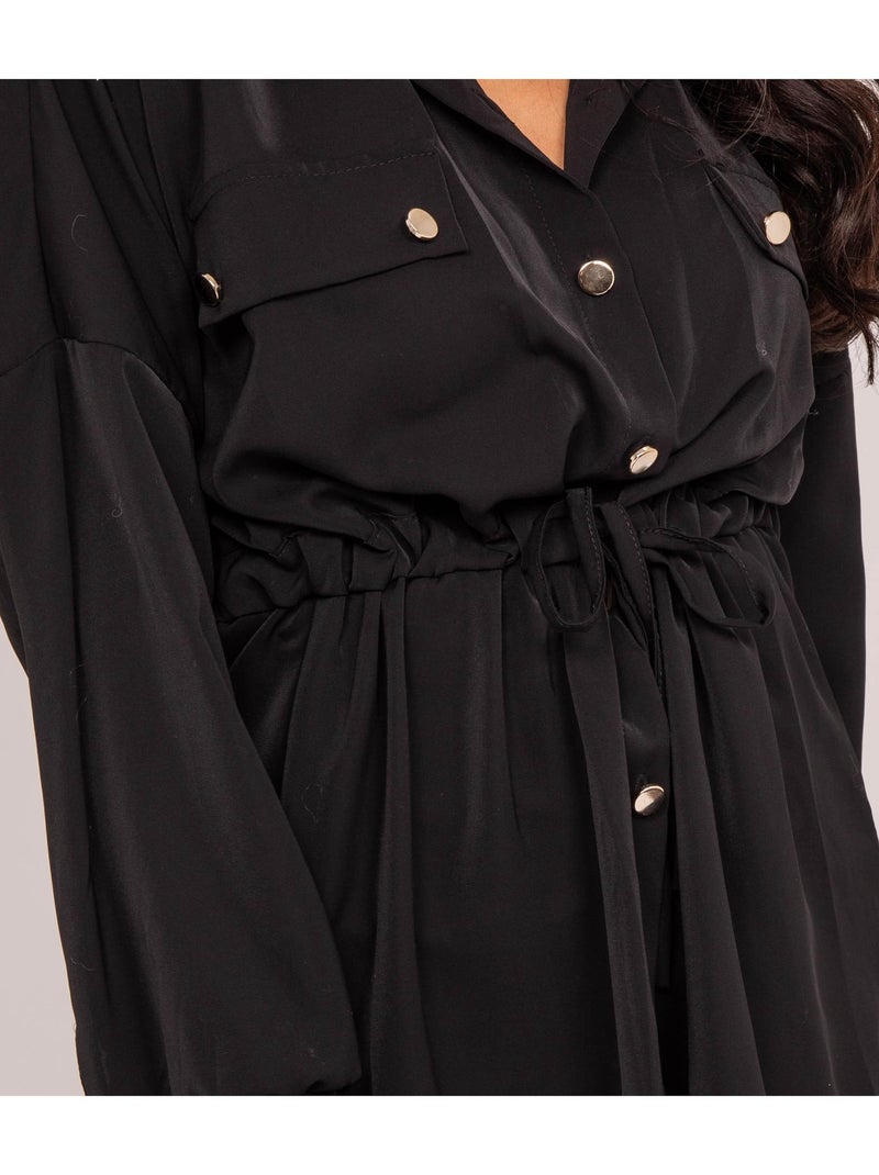 Camisa avec cordon ORELLE Negro - Kiabi