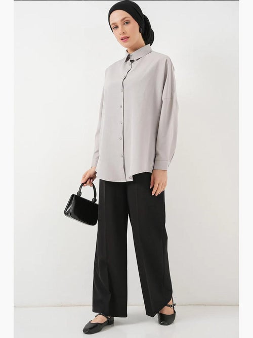 Camisa básica extragrande bdart - Kiabi Camisa básica extragrande bdart - Kiabi