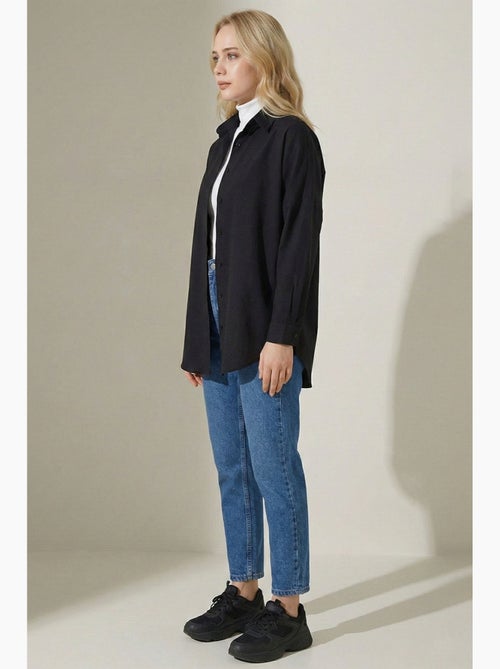 Camisa básica extragrande bdart - Kiabi Camisa básica extragrande bdart - Kiabi