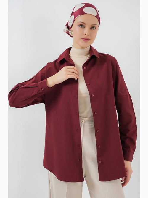 Camisa básica extragrande bdart - Kiabi Camisa básica extragrande bdart - Kiabi