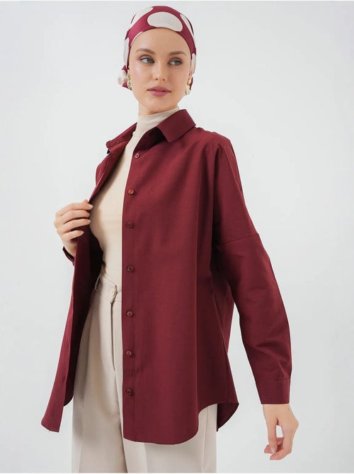 Camisa básica extragrande bdart - Kiabi Camisa básica extragrande bdart - Kiabi