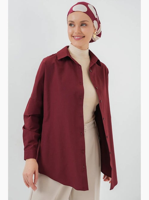 Camisa básica extragrande bdart - Kiabi Camisa básica extragrande bdart - Kiabi