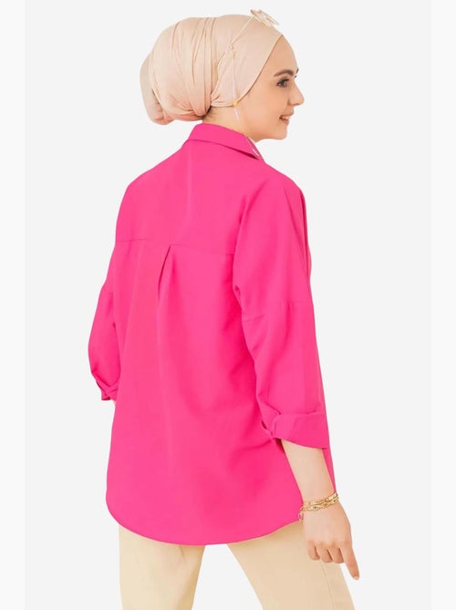 Camisa básica extragrande bdart - Kiabi Camisa básica extragrande bdart - Kiabi
