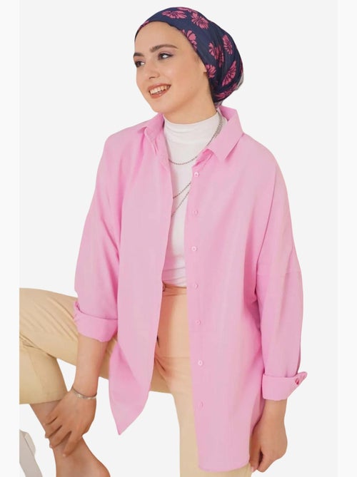 Camisa básica extragrande bdart - Kiabi Camisa básica extragrande bdart - Kiabi