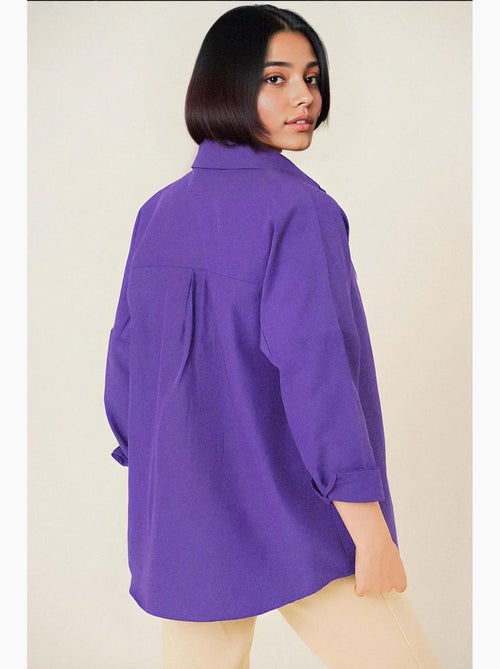 Camisa básica extragrande bdart - Kiabi Camisa básica extragrande bdart - Kiabi