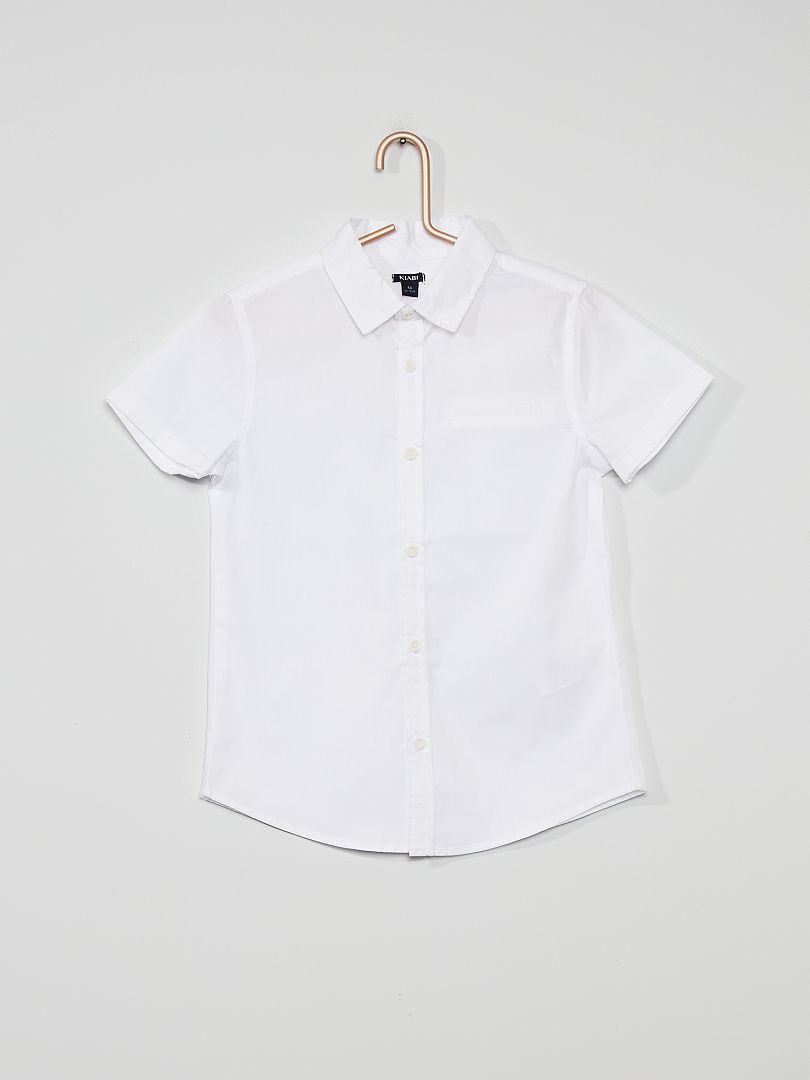 Camisa blanca Blanco - Kiabi