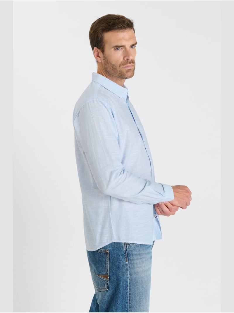 Camisa BLAT Azul - Kiabi