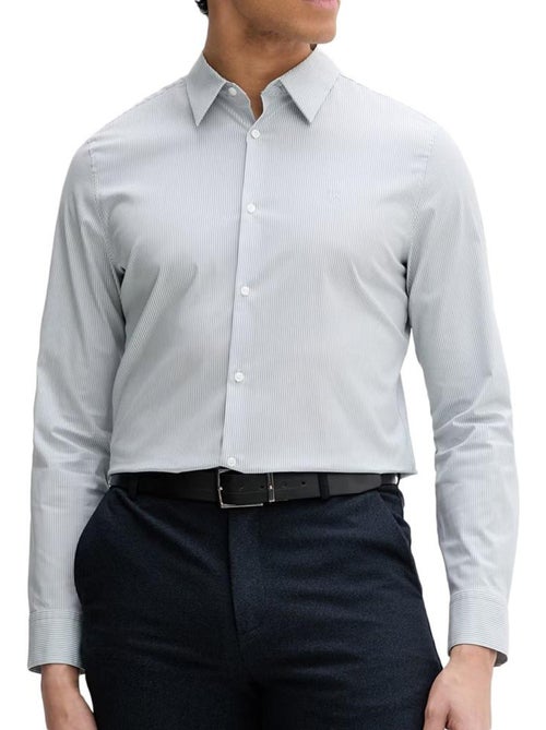 Camisa calvin klein jeans de rayas slim para hombre - Kiabi