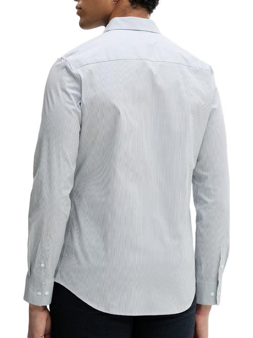 Camisa calvin klein jeans de rayas slim para hombre - Kiabi