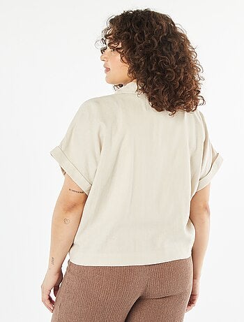Camisa con bolsillos 'Only Carmakoma'