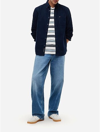 Camisa con cuello abotonado - tommy jeans