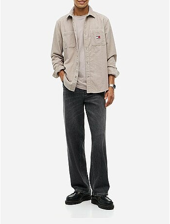 Camisa con cuello abotonado - tommy jeans