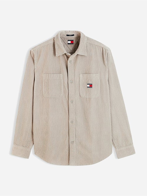 Camisa con cuello abotonado - tommy jeans - Kiabi Camisa con cuello abotonado - tommy jeans - Kiabi