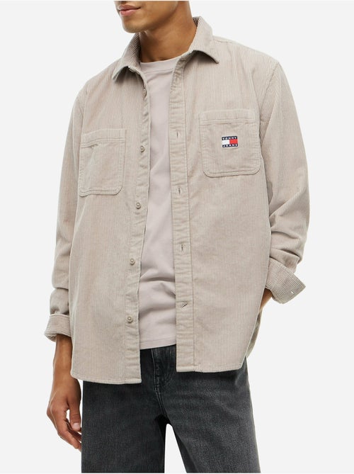 Camisa con cuello abotonado - tommy jeans - Kiabi Camisa con cuello abotonado - tommy jeans - Kiabi