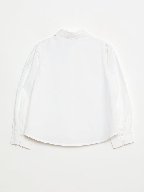 Camisa con cuello de bisutería - Kiabi