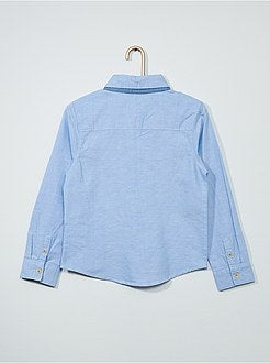 Camisa con cuello doble - Kiabi