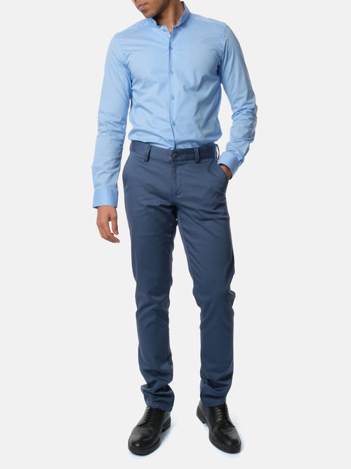 Camisa con cuello invertido - Kiabi