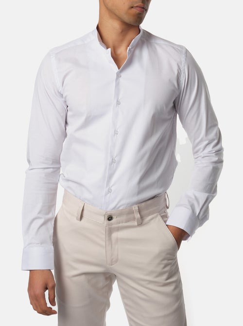 Camisa con cuello invertido - Kiabi