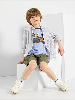 Camisa con cuello mao - Kiabi