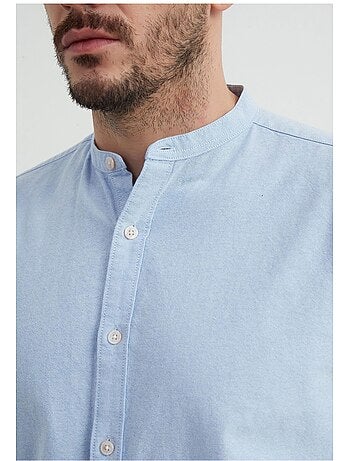 Camisa con cuello mao Kebello