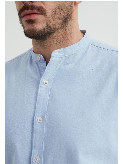 Camisa con cuello mao Kebello - Kiabi Camisa con cuello mao Kebello - Kiabi