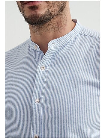 Camisa con cuello mao Kebello