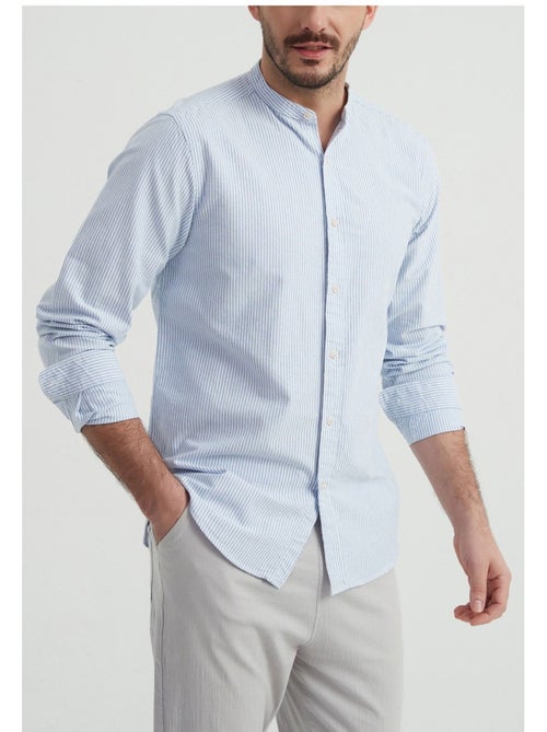 Camisa con cuello mao Kebello - Kiabi