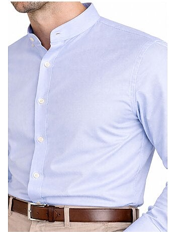 Camisa con cuello mao Kebello