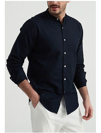 Camisa con cuello mao Kebello