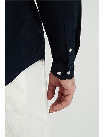 Camisa con cuello mao Kebello