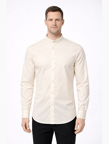 Camisa con cuello mao Kebello