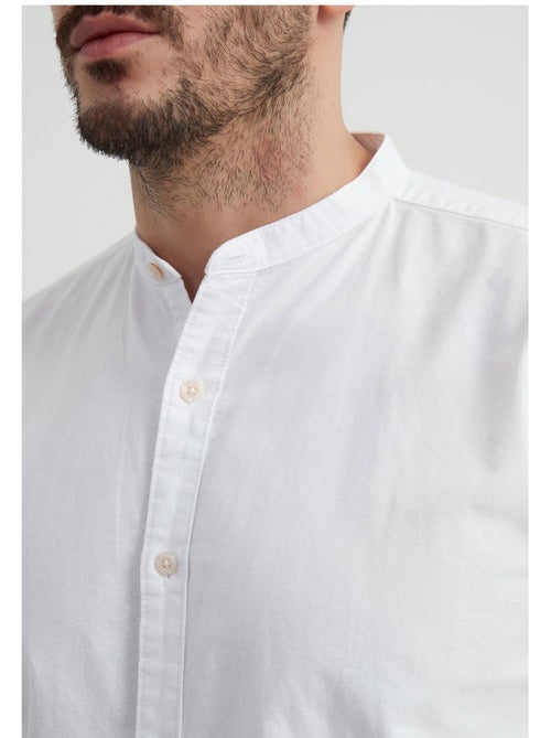 Camisa con cuello mao Kebello - Kiabi Camisa con cuello mao Kebello - Kiabi