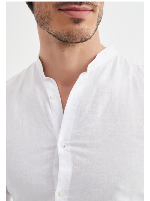 Camisa con cuello mao Kebello - Kiabi