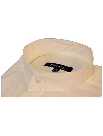 Camisa con cuello mao Kebello