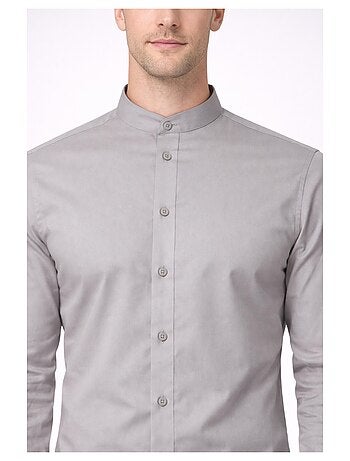 Camisa con cuello mao Kebello