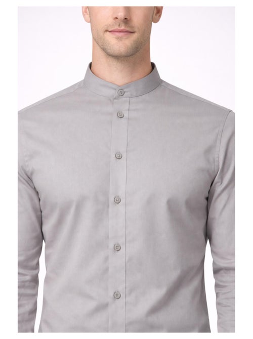 Camisa con cuello mao Kebello - Kiabi