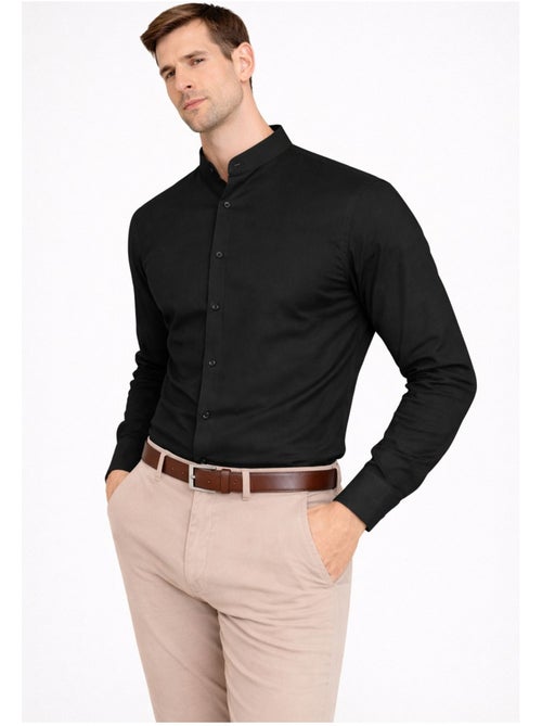 Camisa con cuello mao Kebello - Kiabi