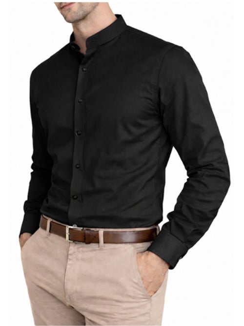 Camisa con cuello mao Kebello - Kiabi