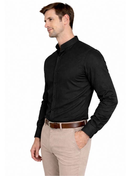Camisa con cuello mao Kebello - Kiabi
